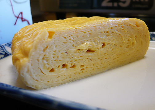 Japanese rolled omelet, or tamagoyaki